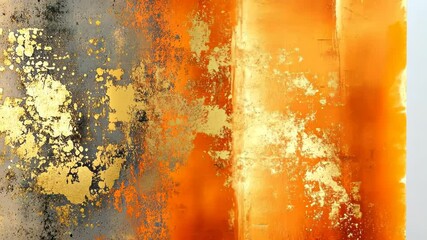 Poster - Vibrant colors blend in an artistic exploration of texture and warmth, capturing the essence of creative expression. Generative AI