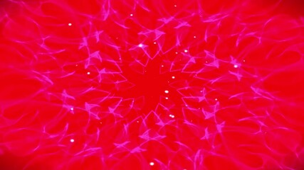 Aufkleber - Vivid red pink petals patterns Animated footage with Holiday theme. Christmas 2026. Mothers day, Valentine day