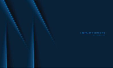 Wall Mural - abstract blue background with place for text. vector illustration. eps 10