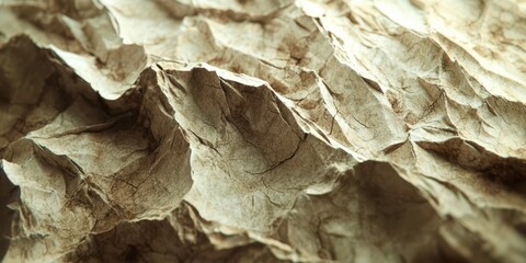 Poster - Piece of paper with a mountain on it