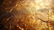 © Matteo_std - Golden textured surface, cracked background, light reflection, design element.