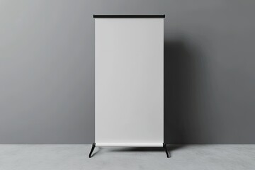 Poster - Premium Quality Picture of Business Roll Up Banner Mockup