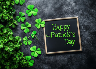 Wall Mural - st patrick day background