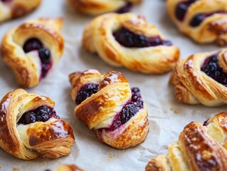 Wall Mural - Tray of Pastries