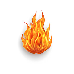 Poster - dynamic flame illustration digital art graphic design minimalist background close-up abstract concep