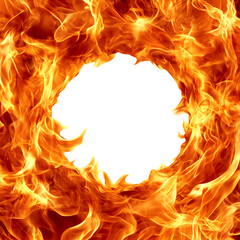 Poster - Dynamic inferno unleashes fiery energy abstract background image art warm colors close-up concept of power
