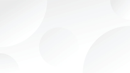 Wall Mural - abstract white circle gradient graphic background