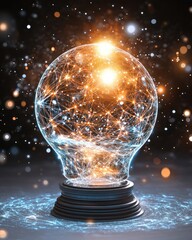 Aufkleber - Illuminating Connections The Power of Networked Ideas