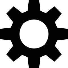 Simple vector icon settings
