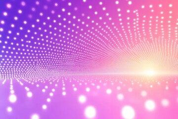 Poster - Mesmerizing light patterns create a vibrant atmosphere during a nighttime celebration in a digital realm. Generative AI