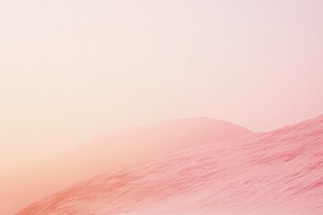 Poster - Stunning pastel landscape at dawn with soft hues embracing rolling hills under a serene sky. Generative AI