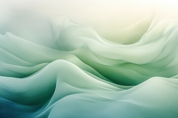Poster - Soft waves of pastel colors dance in gentle harmony under a serene ambiance of light and tranquility. Generative AI