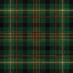 Tartan  green plaid fabric  Green plaid seamless pattern fabric design