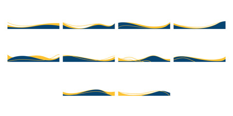 Curve Wavy Footer