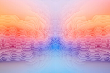 Poster - A captivating artwork featuring a mirror reflecting an alternate, colorful reality, highlighting the duality and illusion inherent in hallucinations,