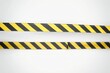 © Ayahe Stock - Yellow and black hazard stripes background with warning pattern and caution design