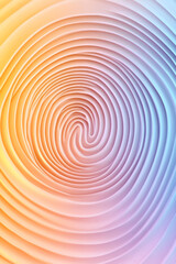 Poster - A stunning close-up of a human fingerprint with intricate ridges and swirls, captured in high detail against a softly blurred gradient background, emphasizing the uniqueness of each pattern,