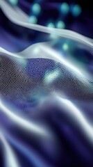 Poster - Nanotech innovation showcase modern design gallery digital art display futuristic environment close-up view detail concept