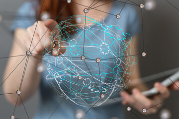 Aufkleber - the Global Network Of People global