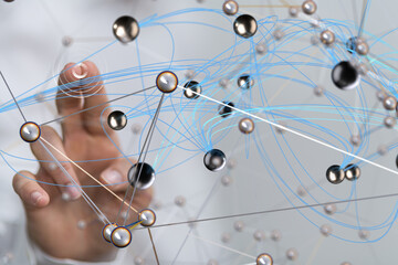 Poster - Business intelligence analyst dashboard on virtual