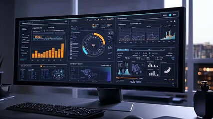 monitor with code on screen