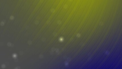 Poster - Abstract Gradient with Glittering Dots on a Smooth Transitioning Yellow and Blue Background