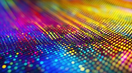 Fototapete - Colorful Visualizations of Deep Learning Algorithms