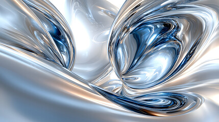 Poster - Abstract colorful background with vibrant shapes and swirls in an artistic composition