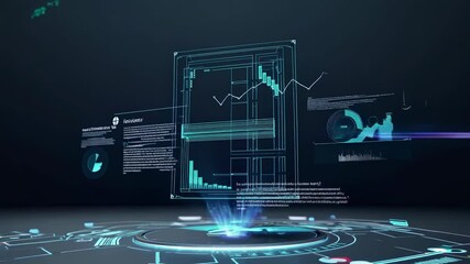 Poster - Interactive 3D visualization showcases cutting-edge technology in architecture and design