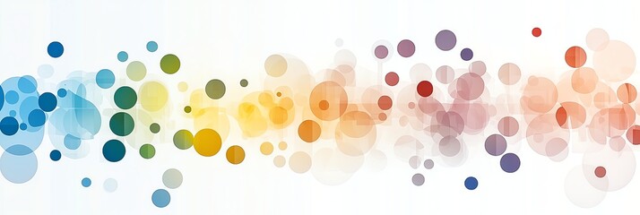 Poster - Abstract colorful dots create a vibrant and dynamic background, ideal for various design projects and artistic expressions.