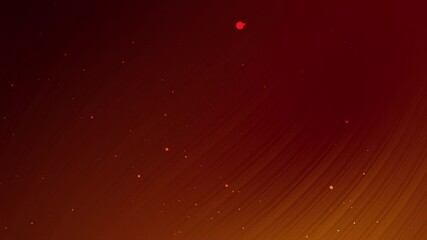 Poster - A Stunning Gradation of Warm Tones with Sprinkles of Light Creating an Intriguing Visual Experience