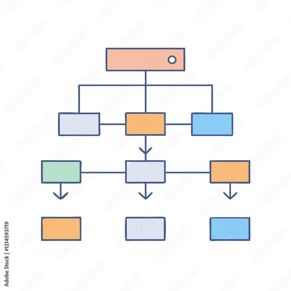 Vector de Stock uml diagram icon, uml diagram vector illustration ...