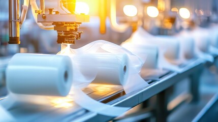 Poster - Automated Factory Efficient Industrial Production and Manufacturing Processes
