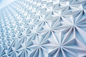 Poster - Abstract White Canvas: Minimalist Tilt-Shift Art, Clean Geometric Patterns