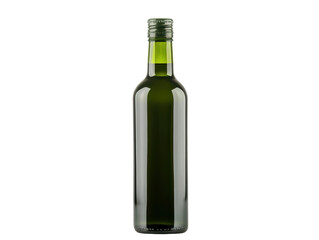 Wall Mural - Isolated Green Glass Bottle with Screw Cap