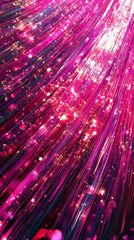 Poster - black abstract technology illustration background