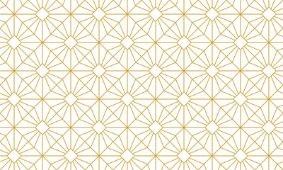 diamond flower art deco pattern background