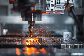Poster - Precision cnc machining and sparks