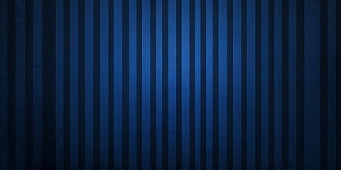 Poster - Blue striped background Doodle style sailor vest ornament


