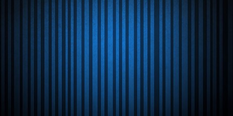 Poster - Blue striped background Doodle style sailor vest ornament


