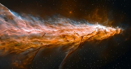 Wall Mural - Cosmic cloud, nebula expansion, space, stars, background, science