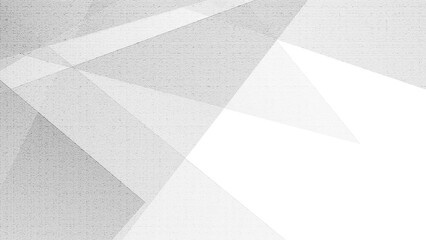 Leinwandbilder - Abstract bright background of random triangles of different sizes and transparency. Conceptual technologies. Space for your text. 3D rendering.