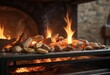 © Sutasinee - Aromas from a wood-fired oven emitting savory scents, savory aromas, rustic cooking methods
