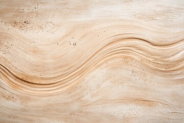 Poster - Exploring the intricate beauty of swirling wooden grain patterns in a timeless timber panel design