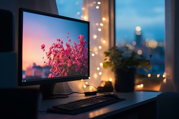 Poster - Video conference on a computer screen