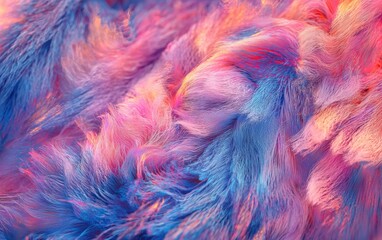  Wool fibers in extreme macro, warm and fluffy appearance