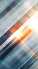 Poster - Abstract geometric pattern with grid lines and subtle gradients digital art minimalist design contemporary style