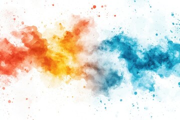 Poster - Vibrant watercolor abstract background artistic creation digital artwork soft and inviting atmosphere gigapixel quality creative inspiration