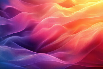 Fototapete - Abstract colorful waves of light and energy, creating a vibrant and dynamic visual.