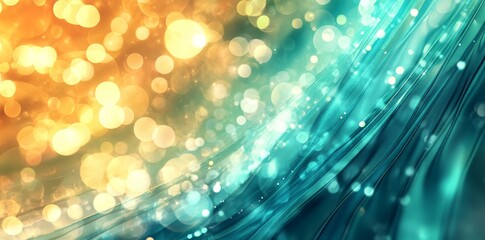 Aufkleber - An abstract image with smooth gradients that highlight gentle and seamless transitions between colors, blending soft hues for a visually captivating and tranquil result
